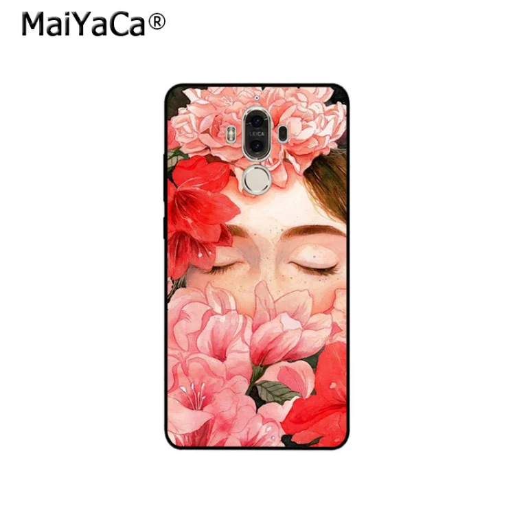 B4367 muslim islamic girls phone case for Huawei P20 P30 Pro P10 plus P9 Mate 10 lite 20 pro Honor view 10 Y7 prime Y9 Enjoy9 - Цвет: B4367
