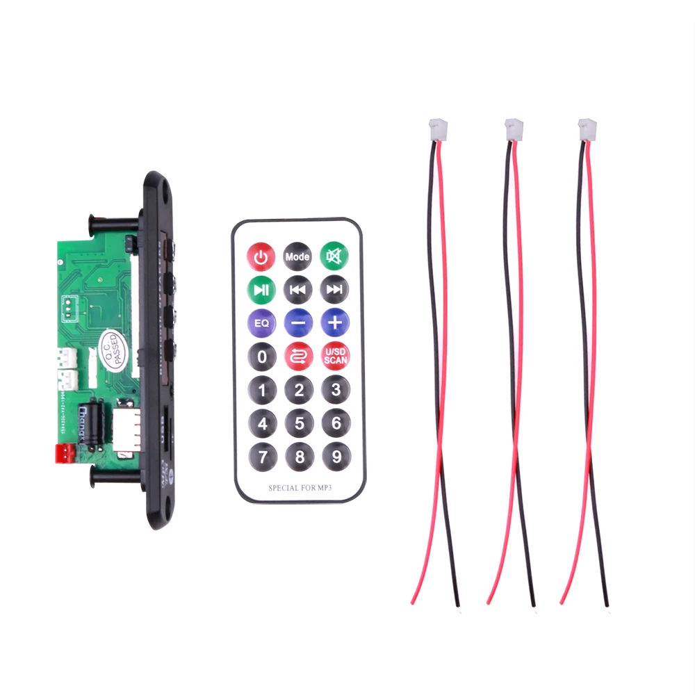 Автомобильный MP3-плеер Bluetooth 5 0 декодер с цветным экраном В 12 автомобильный