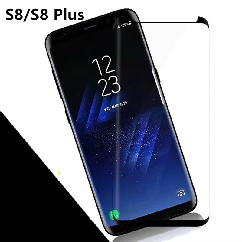 BALMORA 3D закаленное Стекло для samsung Galaxy S7edge S8 S9plus с уровнем твердости 9 H телефон