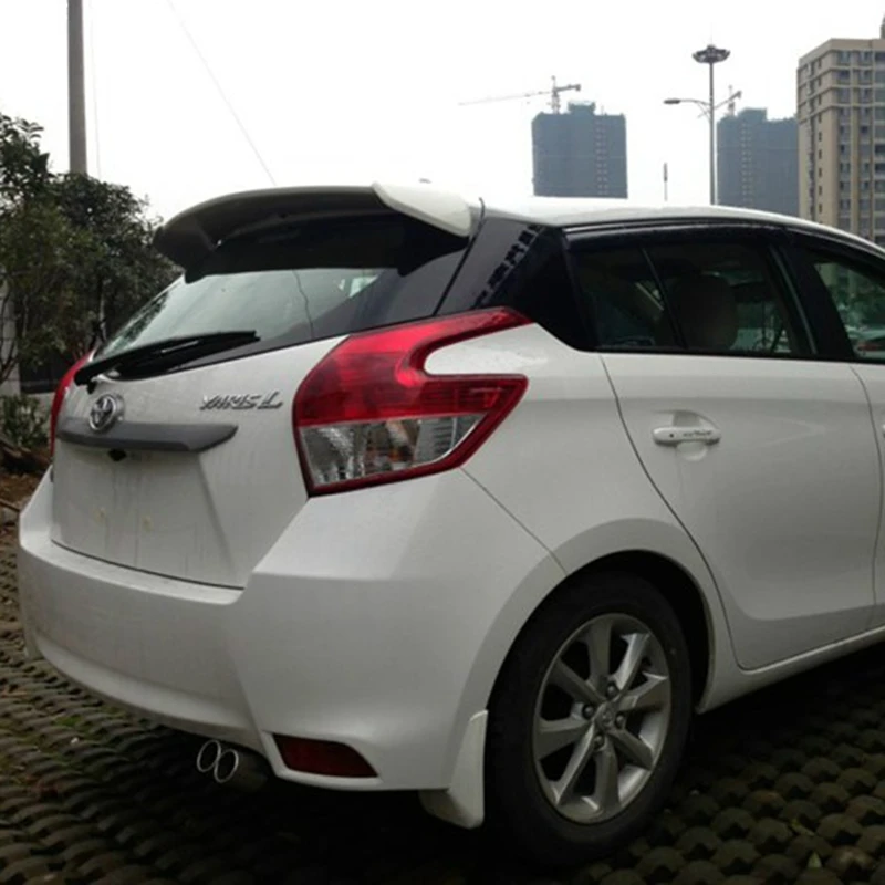 Спойлер для Toyota Yaris спойлер из АБС материала заднего крыла автомобиля задний