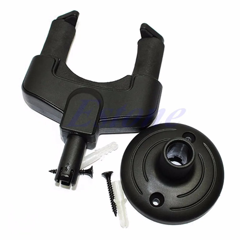 

2015 Newest Electric Guitar Wall Hanger Mount Holder Stand Rack Hook Display For All Size BK