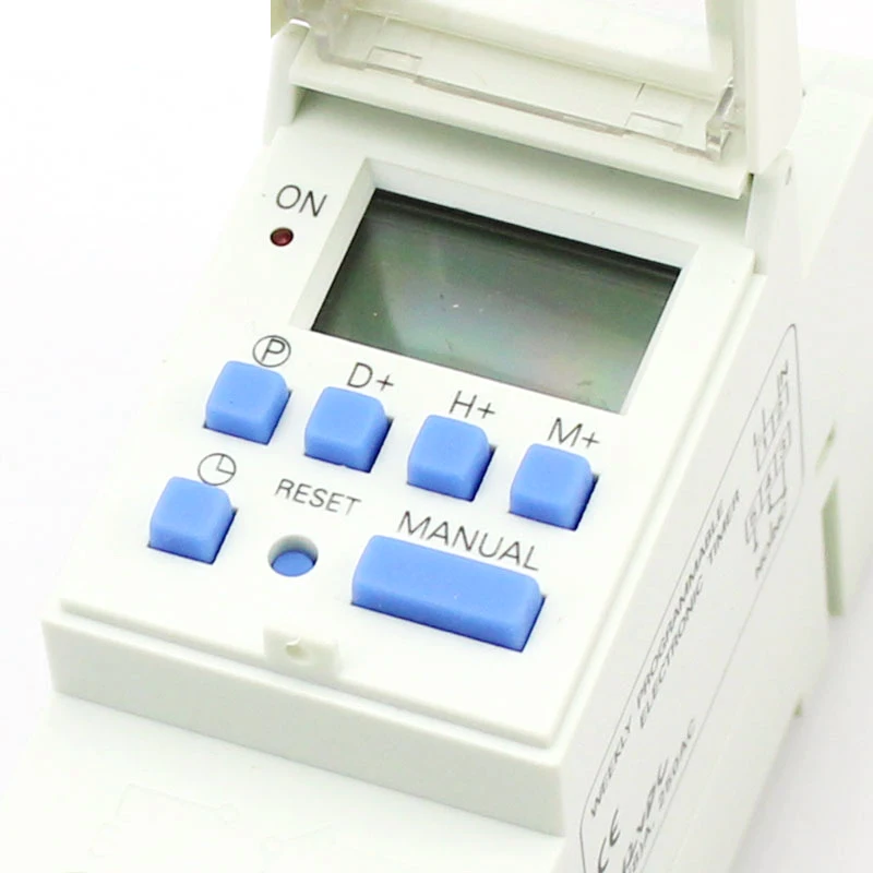 AC 220 В цифровой ЖК-дисплей Мощность программируемый таймер реле времени 16a