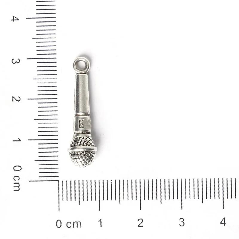 Горячая Распродажа 6 шт. 7x27 мм цинковый сплав античное посеребренное покрытие