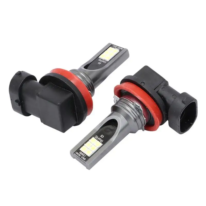 VODOOL, 2 шт., 9005/9006/H1/H3/H4/H7/H11, моторный головной светильник, лампы, моторный светодиодный налобный фонарь, противотуманный светильник, 12 В, 24 В, 7500 К, лм, 24 Вт