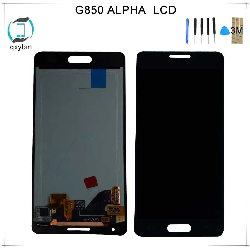 Супер OLED 4," для SAMSUNG Galaxy Alpha Note 4 мини G850 G850F SM-G850 ЖК-дисплей Дисплей Сенсорный экран Digitizer Ассамблеи+ Инструменты