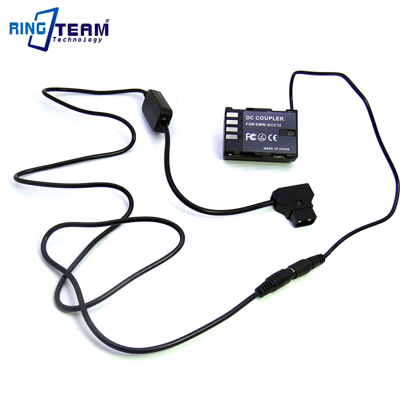 Кабель питания D-Tap 10-24 В + Переходник постоянного тока DMW-BLF19E DMW-DCC12 для камер Panasonic