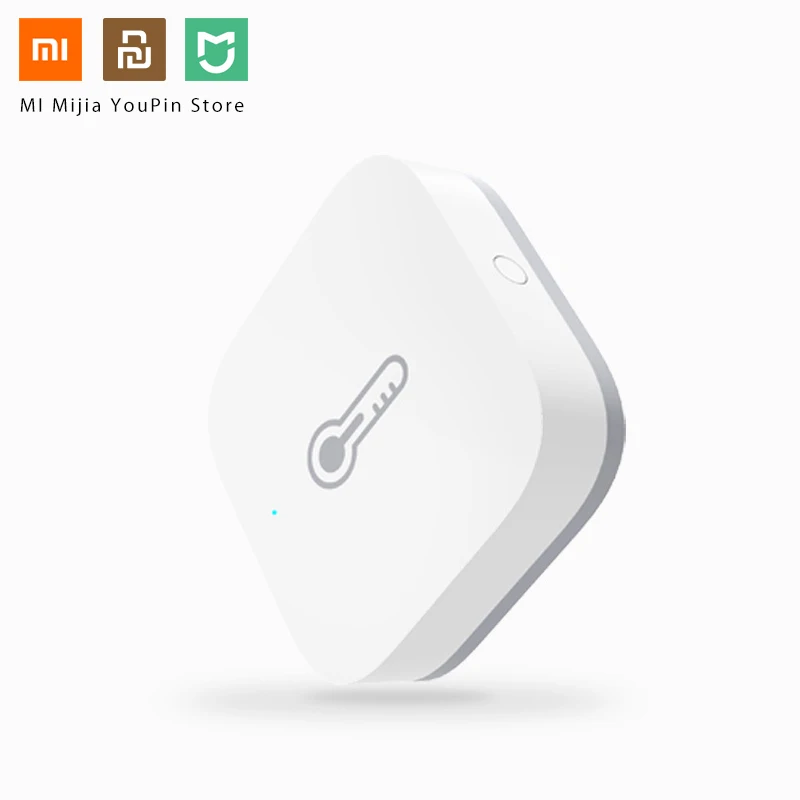 Xiaomi Aqara, умный набор мебели для спальни, приложение, контроль, кондиционер, мат, датчик температуры и влажности, датчик тела, настенная розетка, комплекты для умного дома - Цвет: Temperature sensor