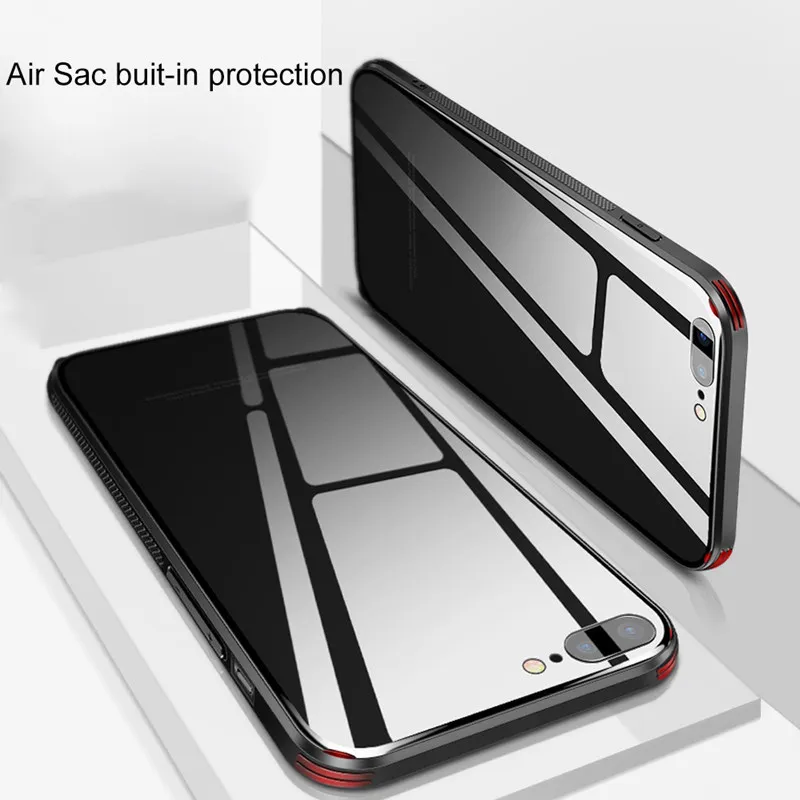 Armor Case for iPhone 6s Tempered glass Transparent Clear Cover Bumper On The 6 Plus Soft TPU Silicone Fundas |