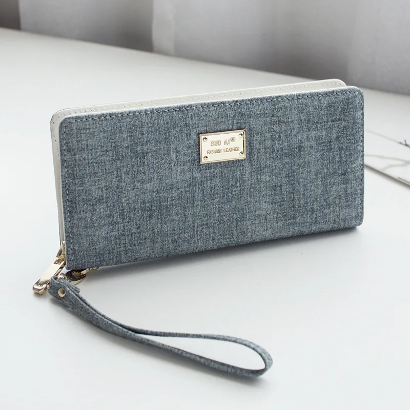 2020 Новый дизайн! Модный длинный женский кошелек вместительная сумка для денег