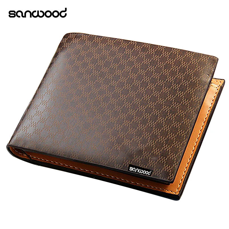 Мужской модный Карманный Кошелек из искусственной кожи клатч держатель для карт