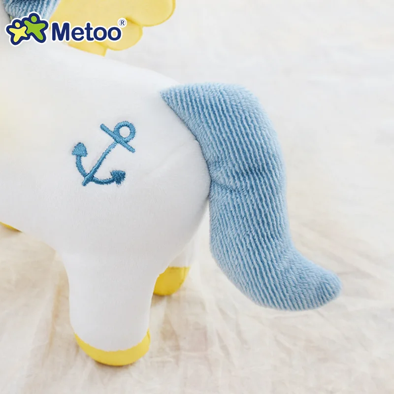 Kawaii милые плюшевые единорог игрушки мягкие животных лошадка с куклой для малышей