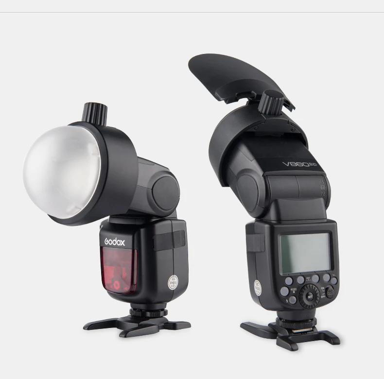 Godox S R1 с адаптером вспышки Speedlight для AK двери сарая Snoot Цветной фильтр отражатель