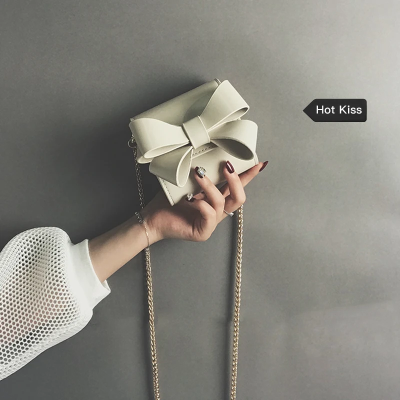 Chain female bag 2019 spring and summer new wild Chic shoulder slung small square | Багаж и сумки