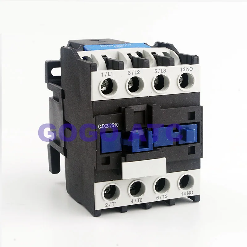 Контактор переменного тока CJX2-1810 2510 3210 1210 0910 однофазный 380 В 36 24 220 нормально