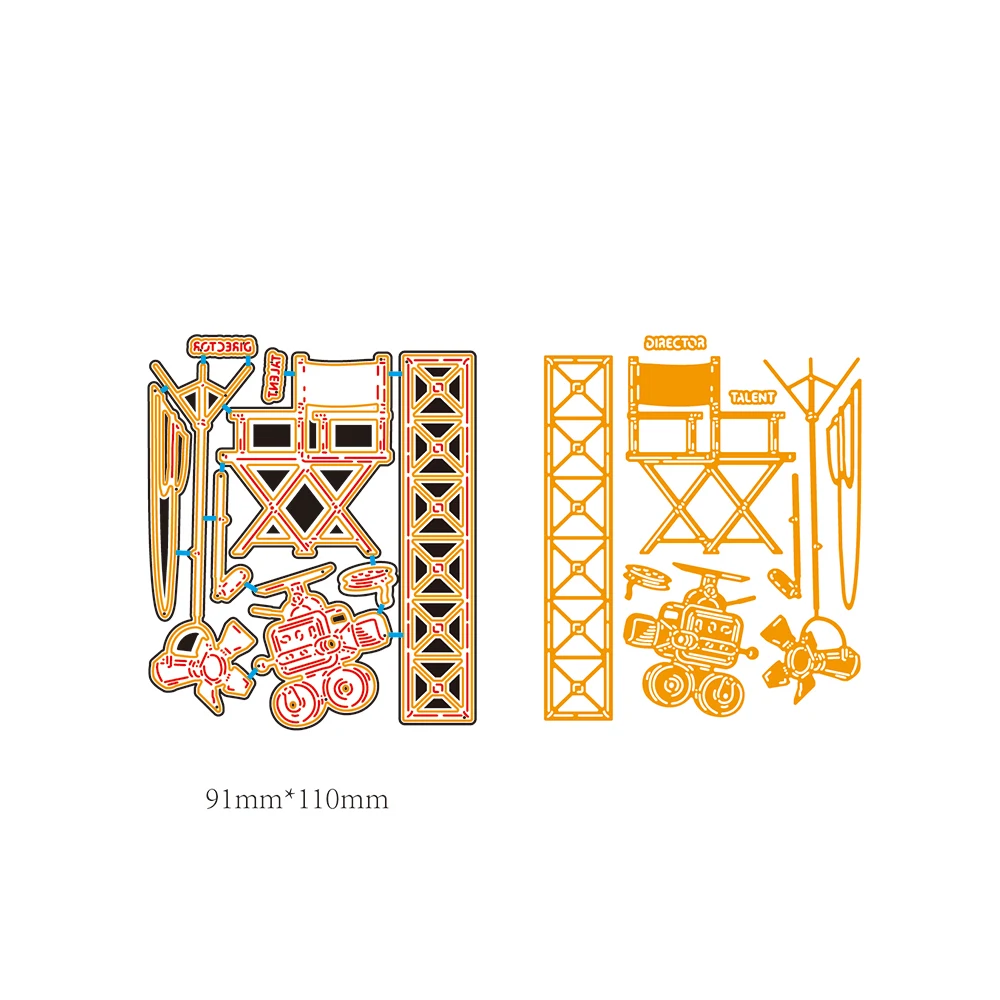 Серебряный Экран 3D декупаж металла прорезной трафарет для окраски DIY Скрапбукинг