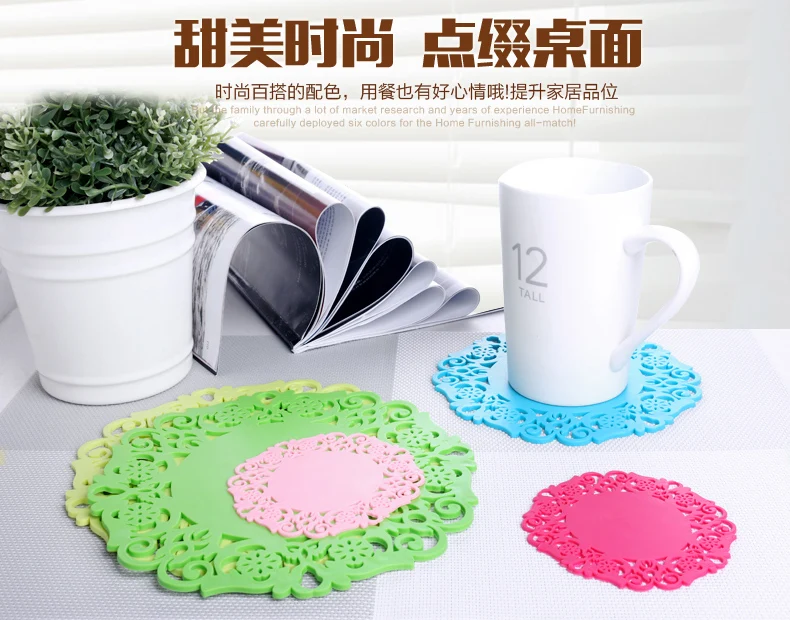 Бесплатная доставка гибкий прочный силиконовый коврик держатель для горшка