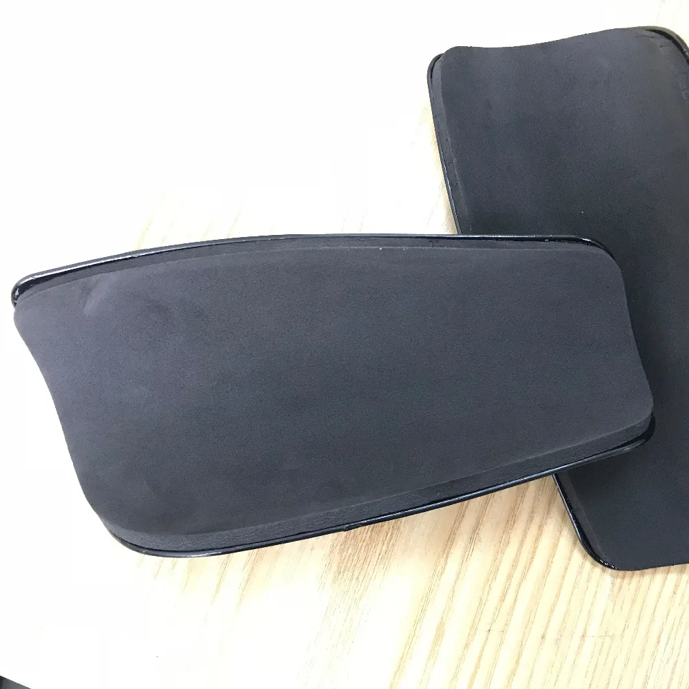 1 пара 5 мм Щитки на голень для футбола мужские футбольные Shinguard Slip Shield Взрослые Ноги поддержка налокотники колодки черного цвета