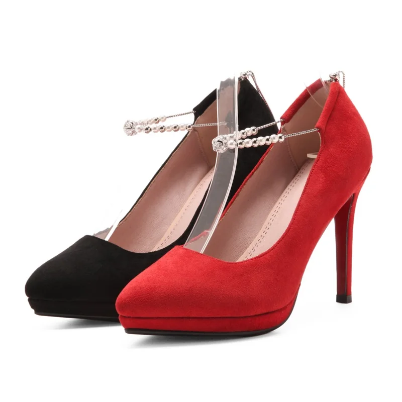 Женская обувь высокий каблук zapatos mujer туфли-лодочки sapatos femininos с острым носком