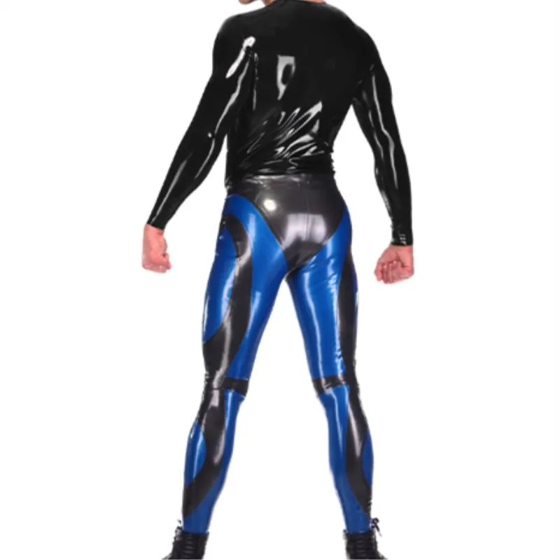 Новая форма латекса ручной работы подходит для 100% Wetlook черный темно-синий