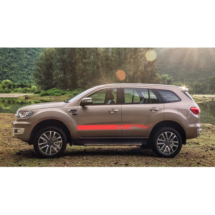 Подходит для Ford Everest Endeavour 2015-2019 автомобильные наклейки 2 шт грязевые боковые