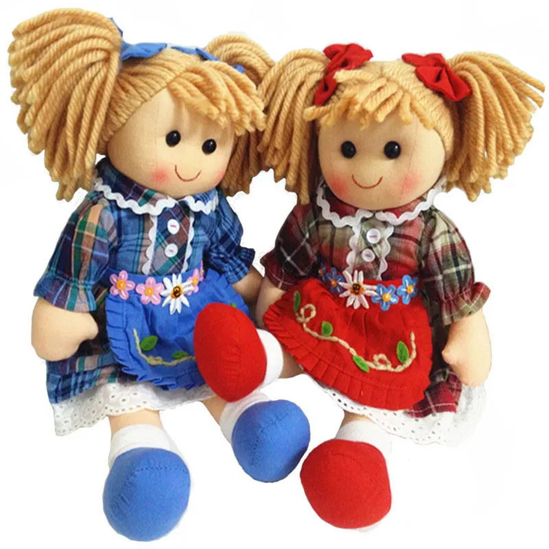 Smafes мягкая хлопковая кукла игрушка для девочек 13 дюймов набивная тряпичная