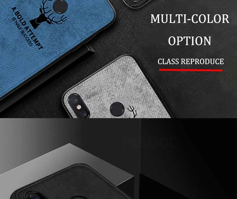 Противоударный тканевый силиконовый чехол для Xiaomi Redmi 5 5A 6 6A 6 Pro Redmi 5 Plus задняя крышка с оленем для Redmi Note 5 5A чехол для телефона