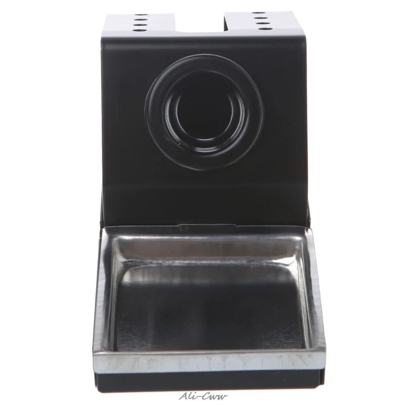 Металлическая подставка для паяльника с губкой паяльной станции HAKKO