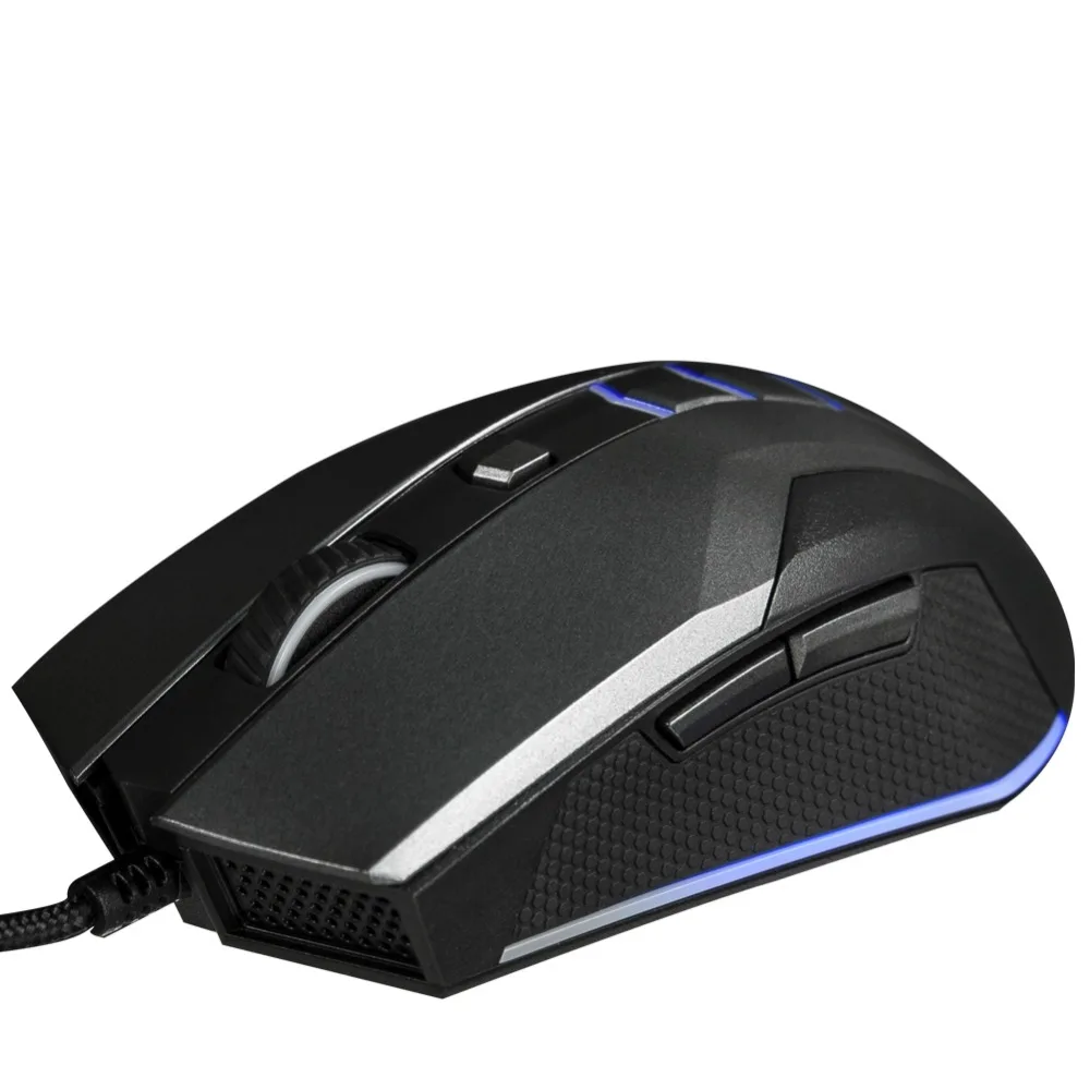 TRITTON TM300 7200 точек/дюйм дыхательный свет эргономичная игра USB компьютерные мыши RGB