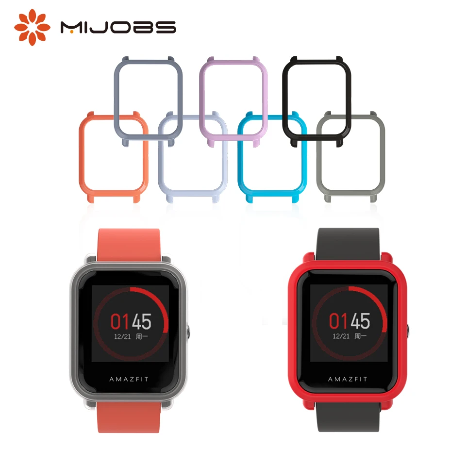 Чехол бампер для Xiaomi Huami Amazfit Bip BIT Lite Молодежные аксессуары защитный чехол с