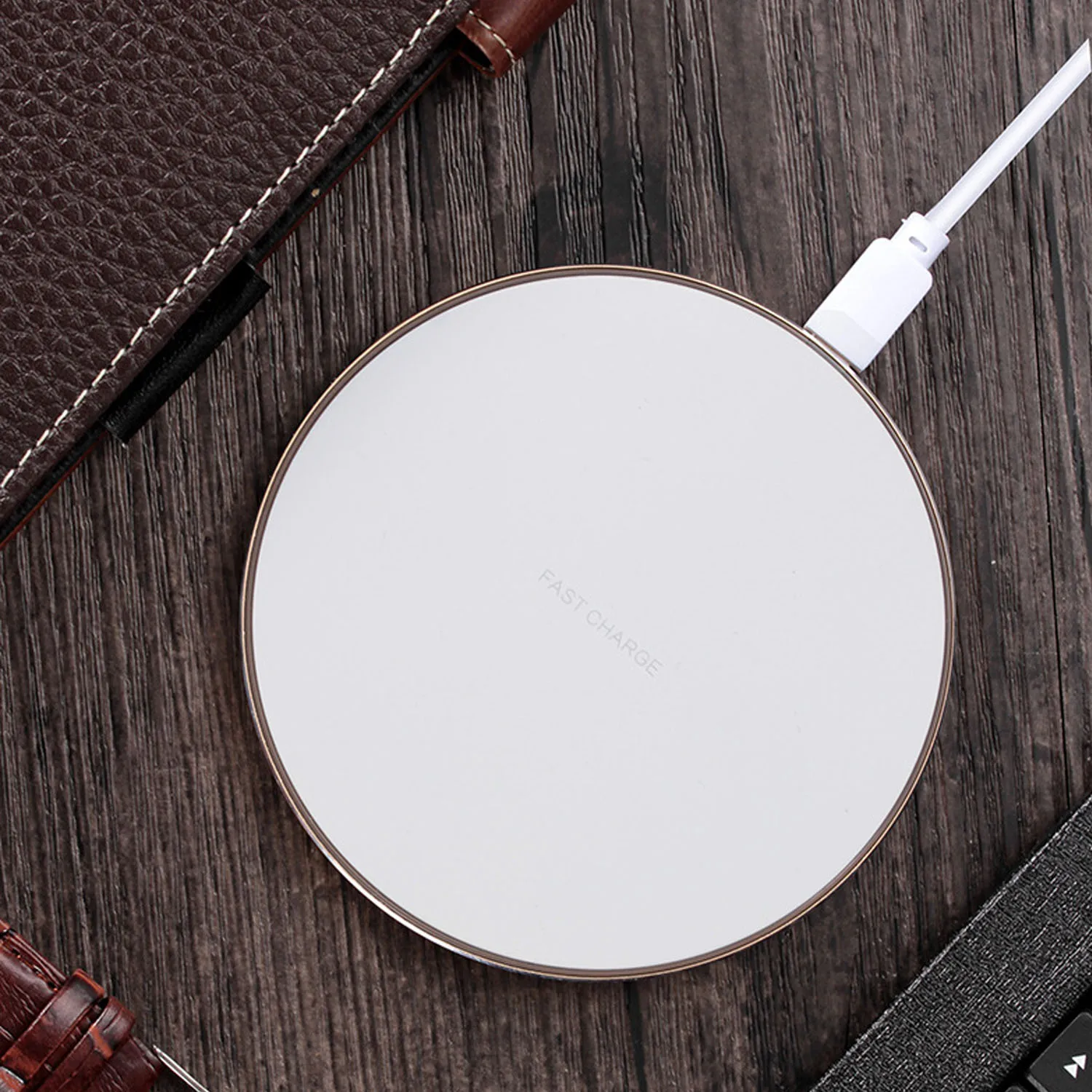 Беспроводное зарядное устройство Besegad QI для Apple iPhone 10X8 Plus Samsung Galaxy S9 S8 S7 S6