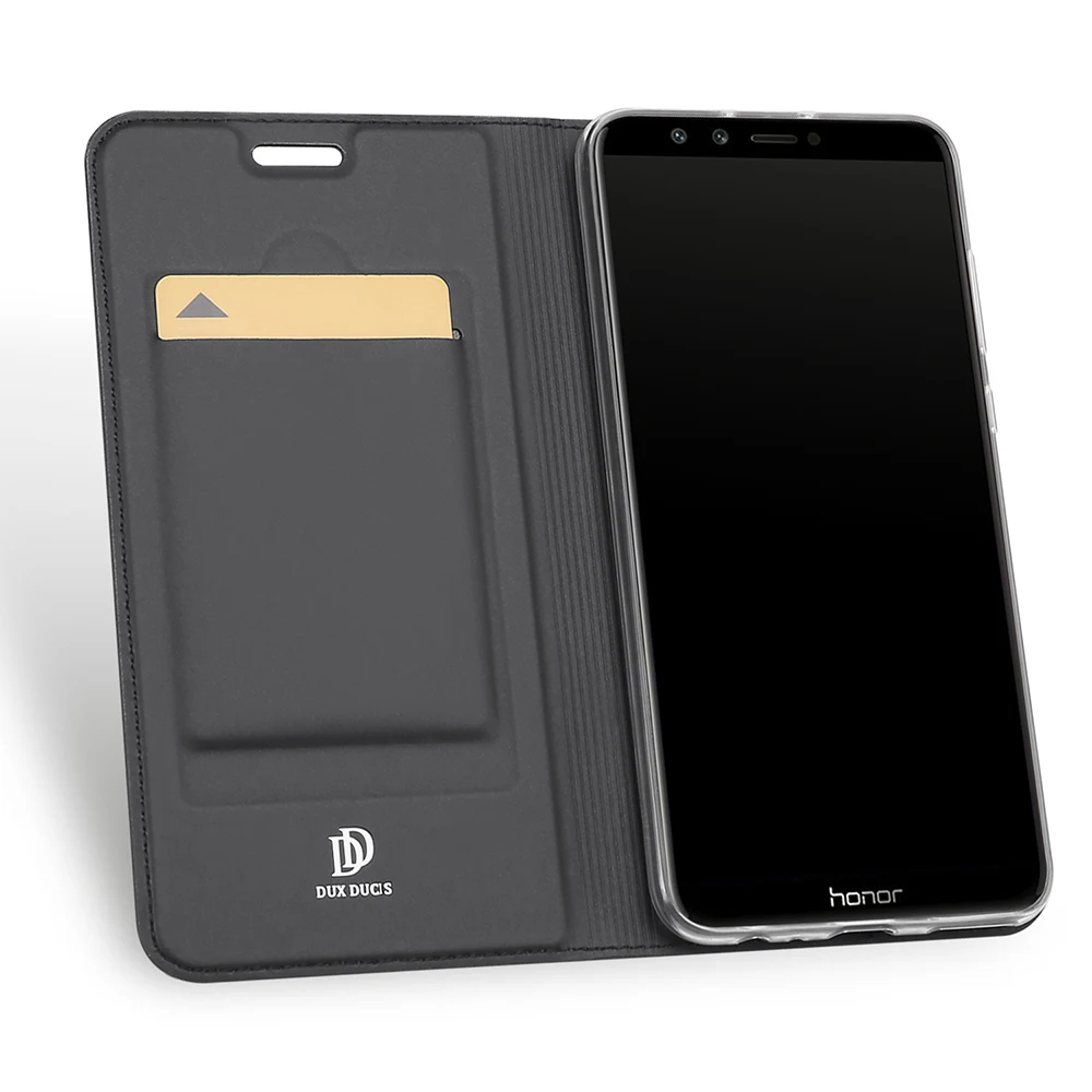 Dux DUCIS Флип кожаный чехол для Huawei Honor 9 lite Роскошный кошелек Стенд телефон случае |