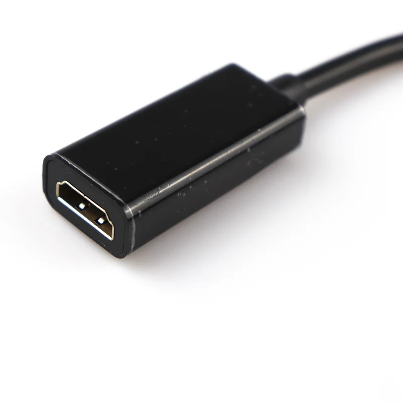 Конвертер Thunderbolt Mini DP в HDMI совместимый кабель штырь гнездо мини адаптер Displayport для