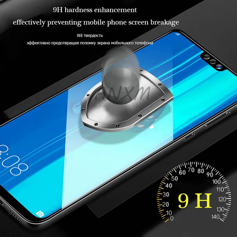 2Pcs/lot 9H Tempered Glass for Huawei Y9 2018 2019 Screen Protector Full Cover For Protective Film | Мобильные телефоны и