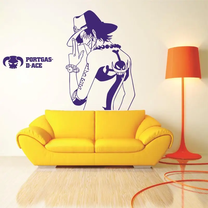 Ace comics и анимация наклейка с логотипом виниловые настенные наклейки Pegatina Quadro Parede