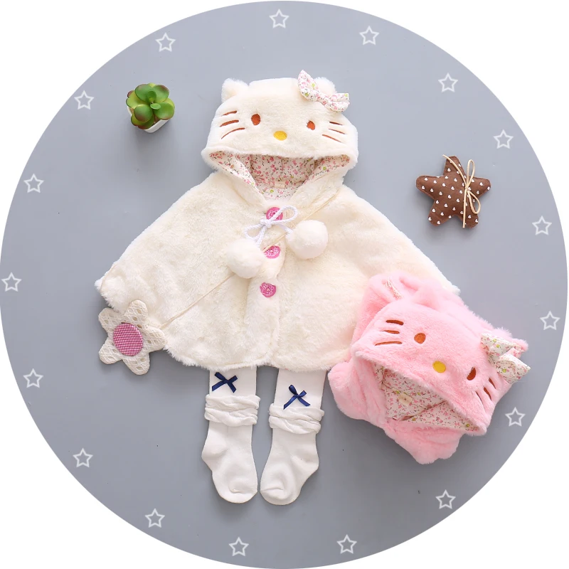 BibiCola/детский плащ зимнее пальто с капюшоном для новорожденных девочек куртка