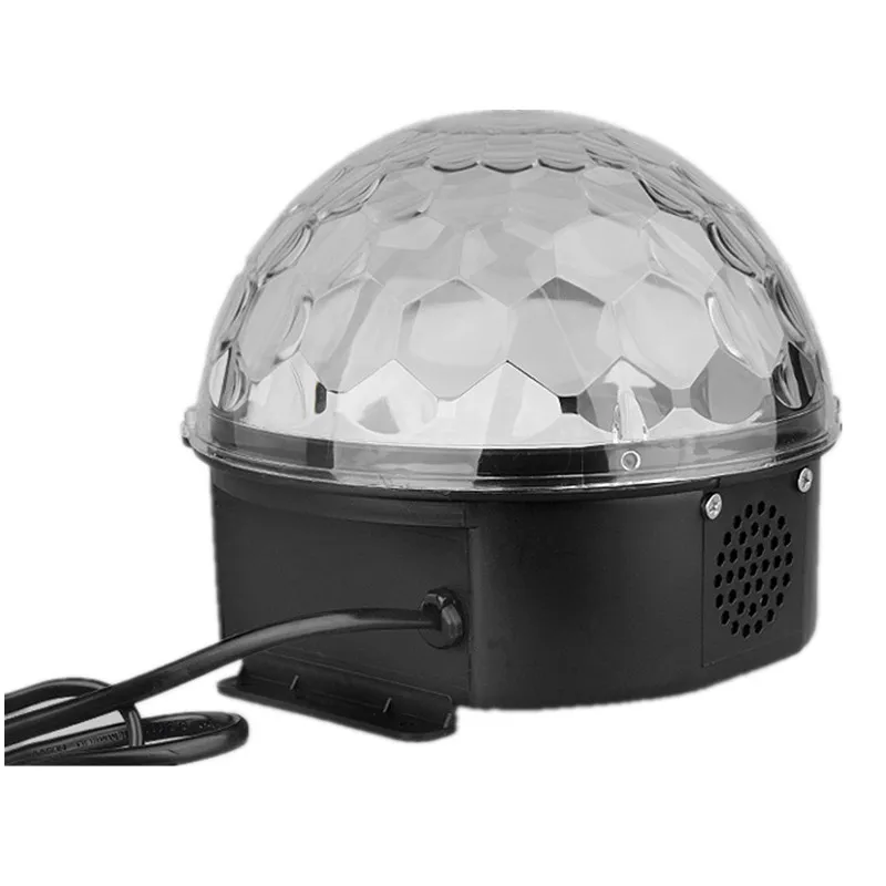 Светодиодный диско-шар KTV бар Клубная вечеринка свет MP3 Bluetooth LED хрустальный