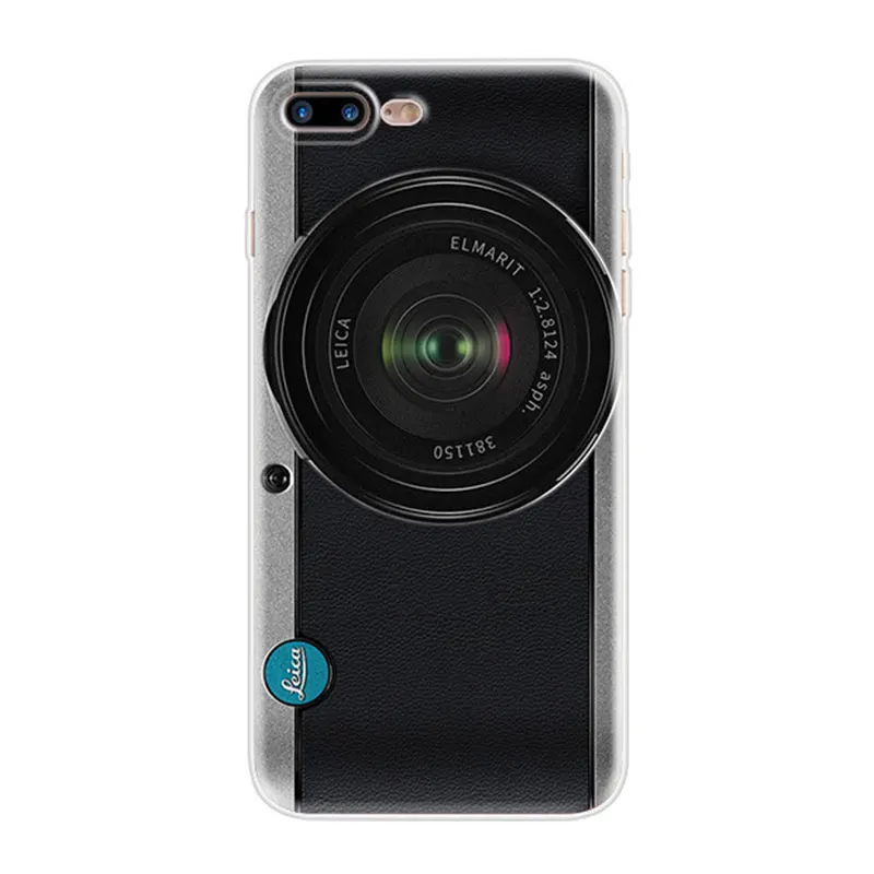 Thinfoyo Камера Клейкие ленты Pattern Телефон чехол для iPhone 5 5S SE 6 S плюс 7 Plus 8 X ультра