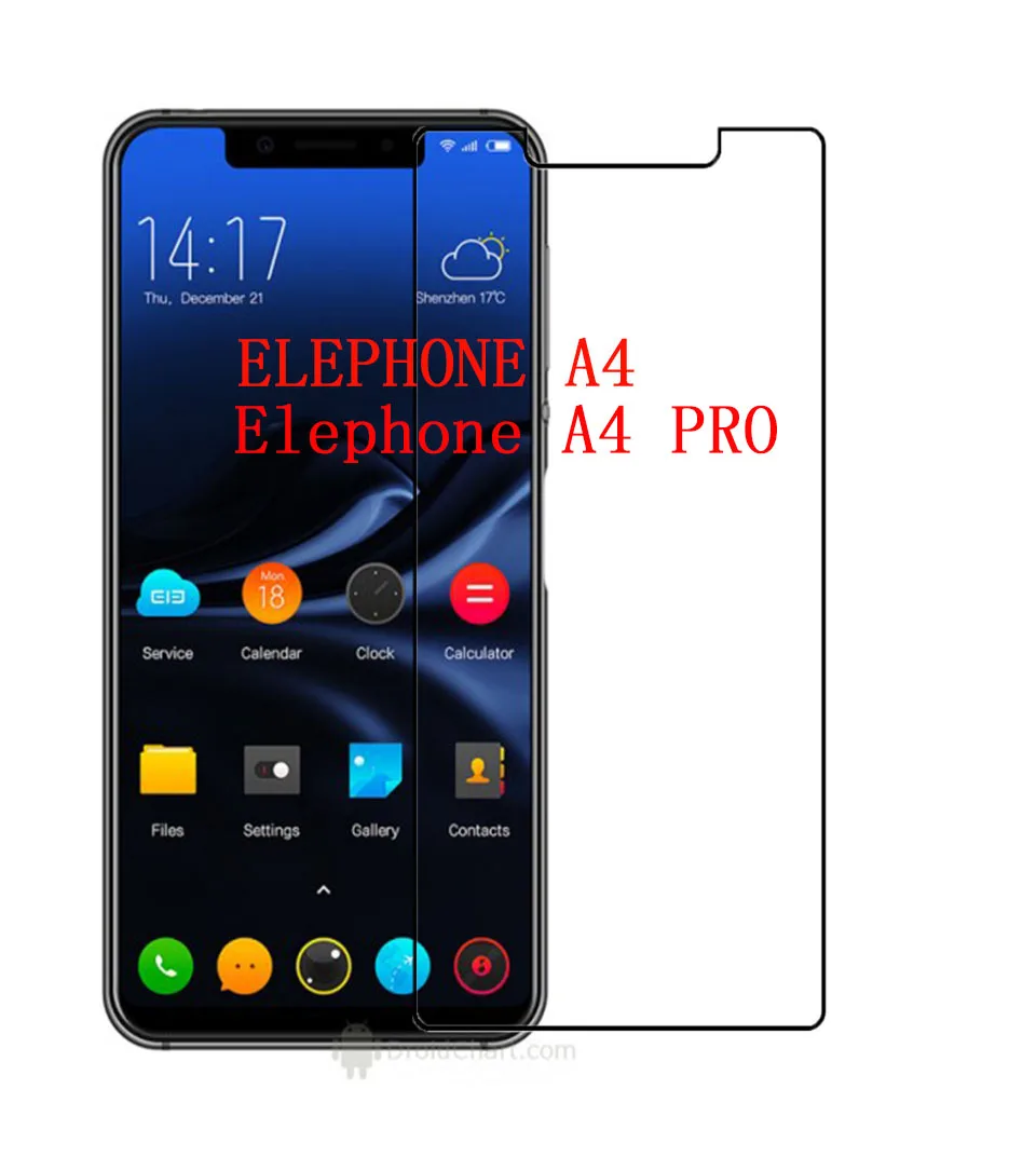 

Закаленное стекло 9H 2.5D премиум-класса для Elephone A4 PRO