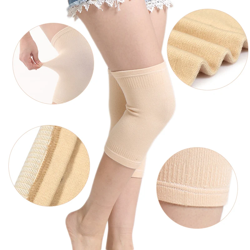 Nylon Spandex Knee Pads Breathable Comfortable Ultra-Thin Protector Brace Dance Yoga Gym Fitness Tennis Sleeve LK8210 | Спорт и