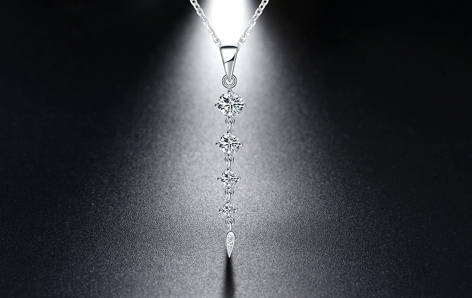 ORSA JEWELS, этнические 925 пробы, серебряные Длинные подвески в форме листа для женщин, хорошее ювелирное изделие для девушек, женский свадебный подарок SN76