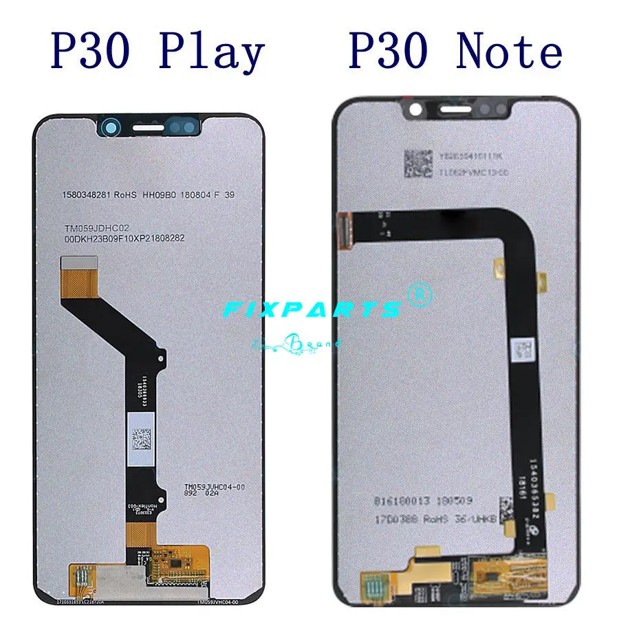 Оригинальный для Motorola Moto P30 Note XT1941 LCD Play дисплей сенсорный экран сенсор дигитайзер