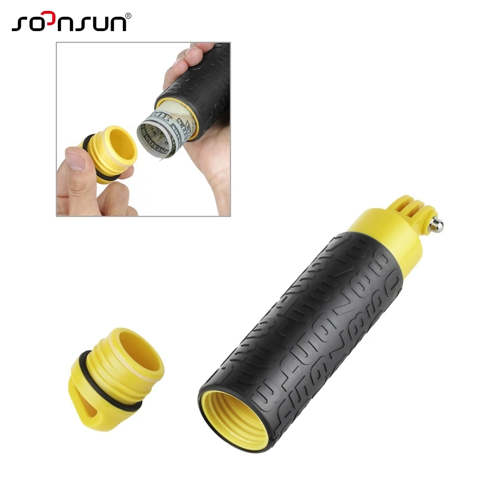 SOONSUN плавающий полюс поплавок рукоятка противоскользящая резиновая ручка + 1/4