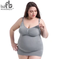 retail cotton breastfeeding bra set before unwinding pregnant maternity women feeding underwear vest plus size 5xl