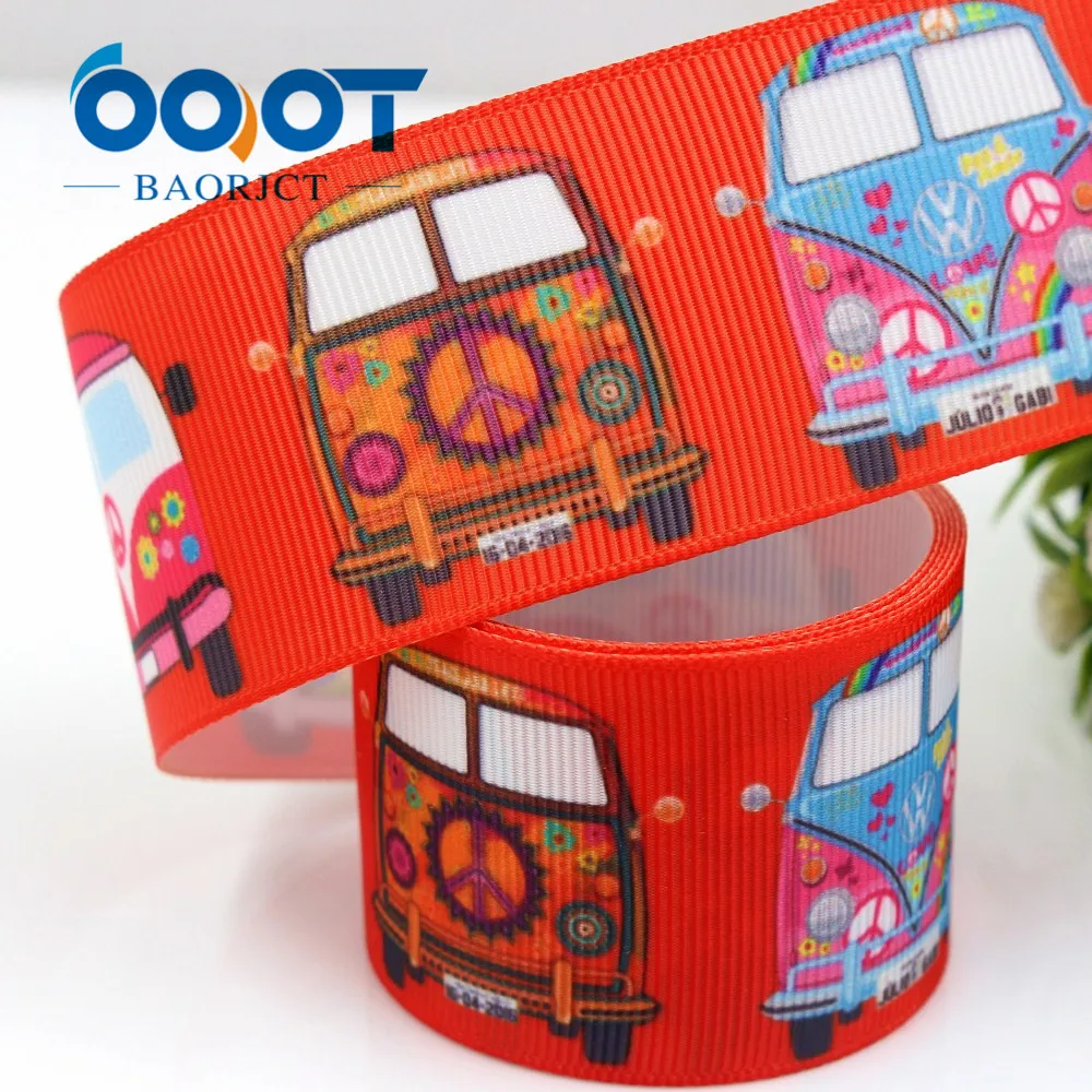 Мультяшные ленты OOOT BAORJCT 184092 38 мм 10 ярдов Термотрансферная печатная корсажная