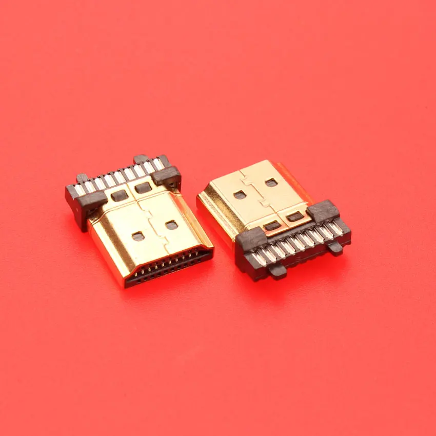 19 pin HDMI штекер разъем с золотым покрытием Sockect ремонт замена пайки ТИП