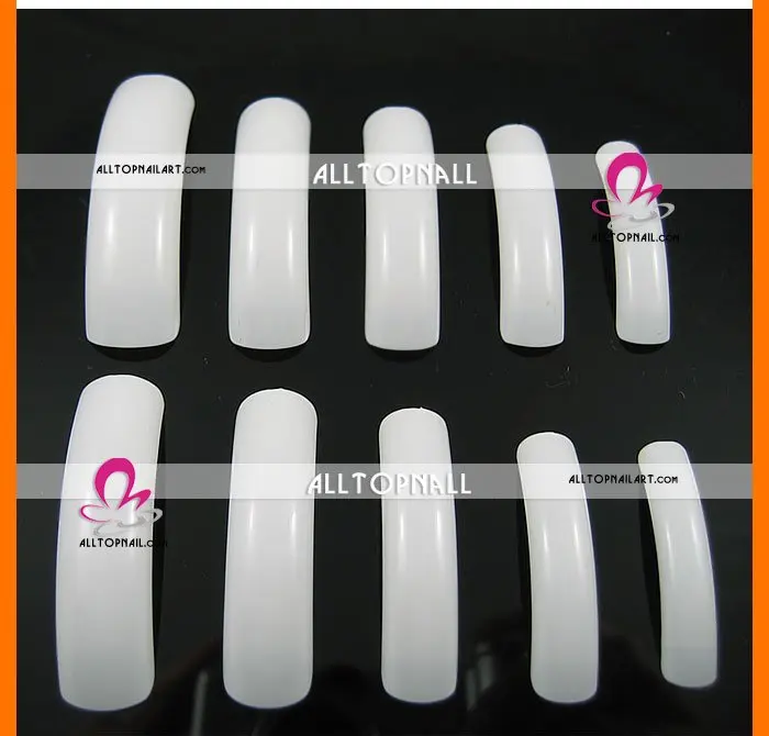 100 шт полное покрытие накладные ногти белый французский акриловый дизайн ногтей