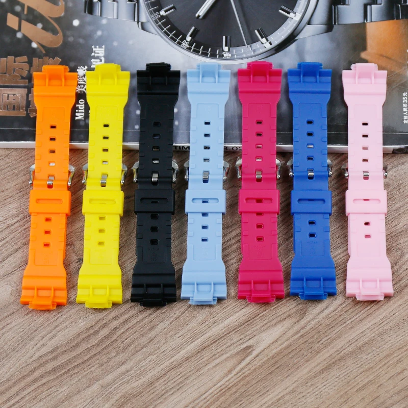 Ремешок из натуральной смолы для Casio baby-g серии BA-110 111 112 BGA-130, женские пластиковые резиновые аксессуары для часов