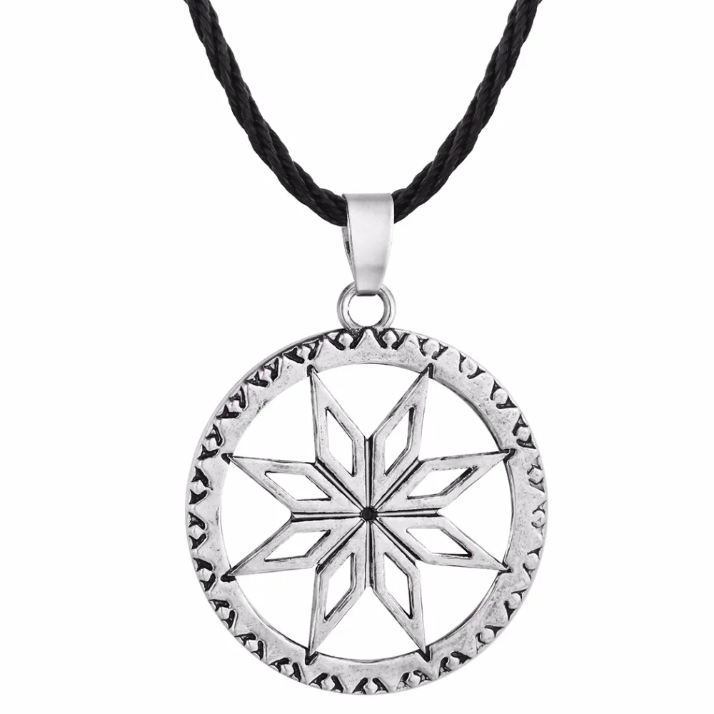 Ожерелье с подвеской Kinitial в виде кольца Этнические украшения драгоценности