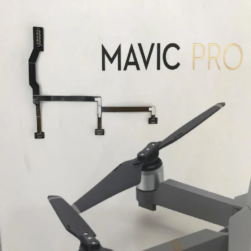 100% оригинал DJI Mavic Pro Запчасти для дрона аксессуары карданный ремонт мягкий кабель