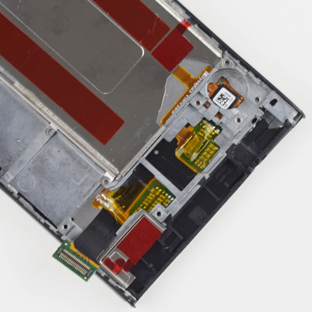 Для Huawei Ascend P6 ЖК-кодирующий преобразователь сенсорного экрана в сборе рамка для
